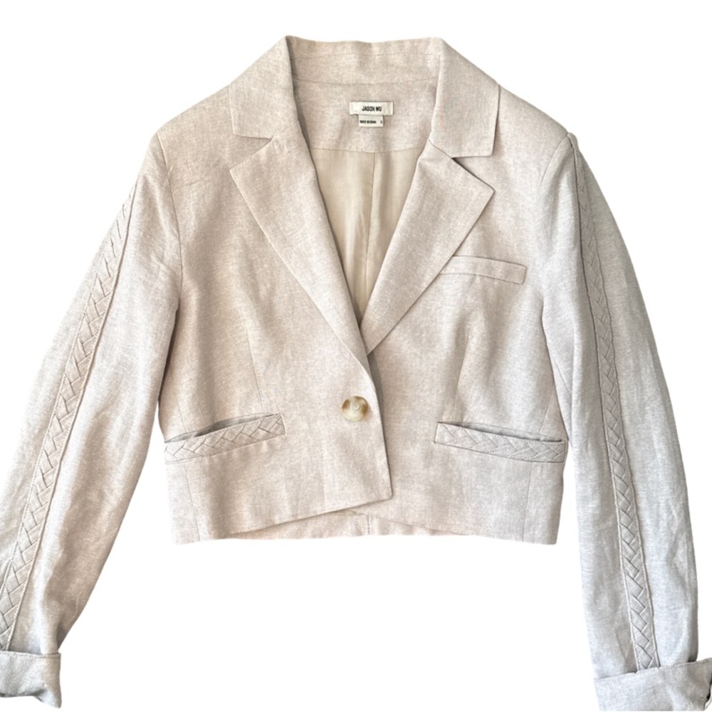 Linen Jacket - Jason Wu - Small